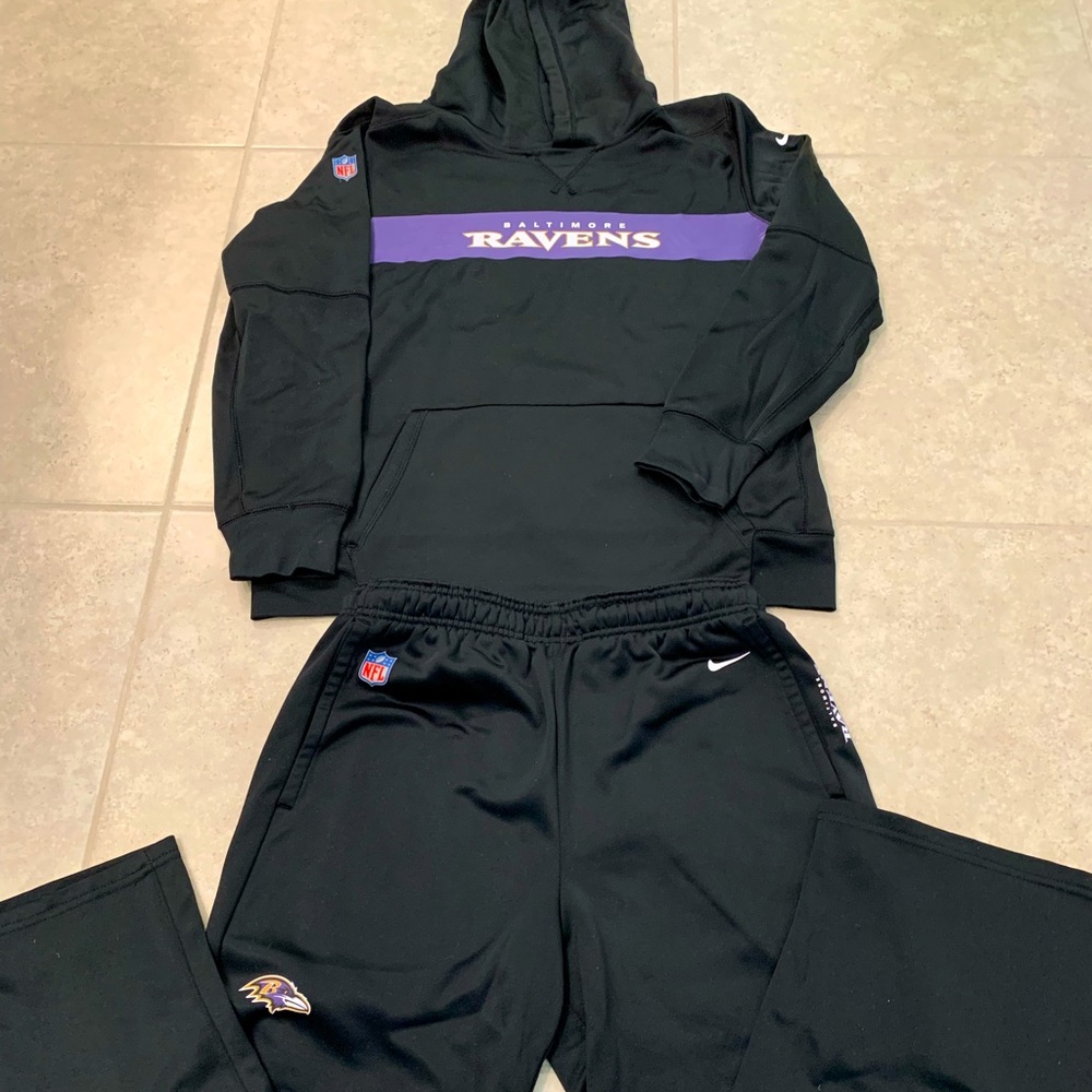 Baltimore Ravens Nike NFL Hoodie Pants Set